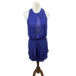 Nicole Miller Artelier Sleeveless Halter Neck Dress With Open Back